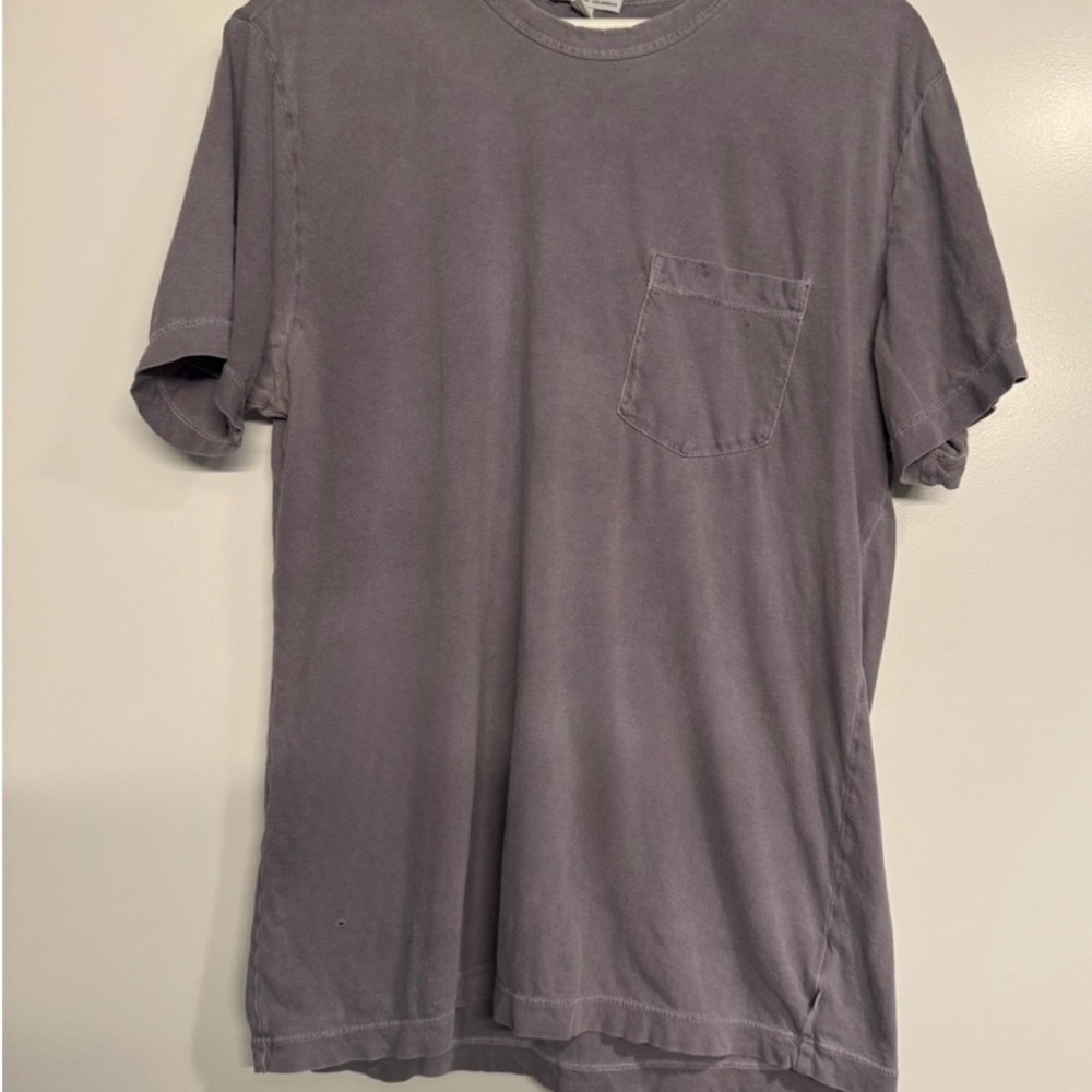 James Perse Men's Gray T-Shirt